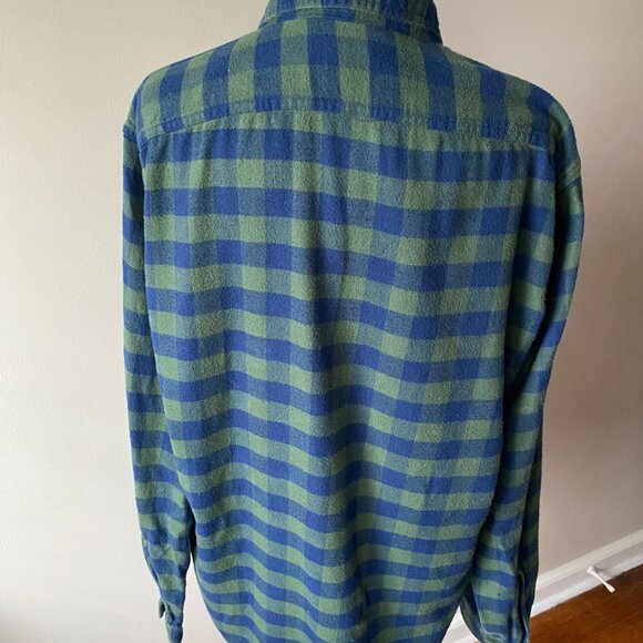 J.Crew Flannel Button-Up Collar Shirt - Size Medium (Men's) - Picture 3 of 15